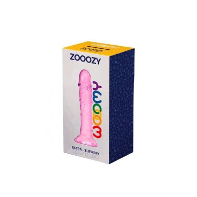 Фалоімітатор Wooomy Zooozy, присоска, сумісний з трусиками для страпона, довжина 14,7см, діам. 3,7см Фалоімітатор Wooomy Zooozy, присоска, сумісний з трусиками для страпона, довжина 14,7см, діам. 3,7см