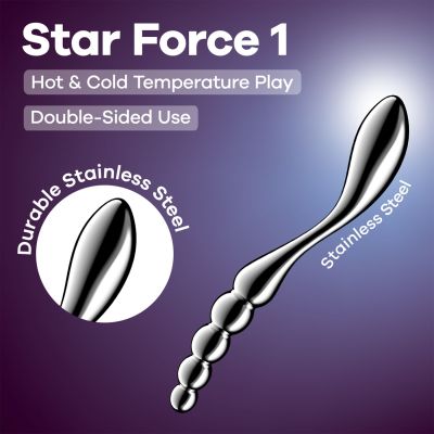 Металевий дилдо Satisfyer Star Force 1