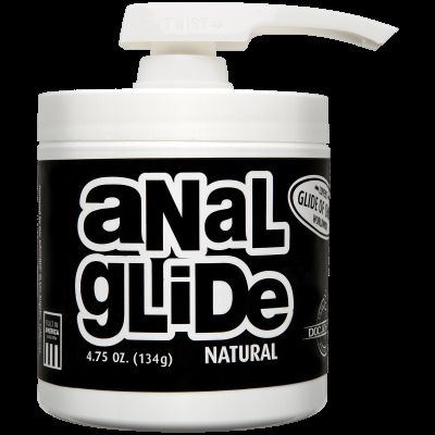 Анальна змазка на олійній основі Doc Johnson Anal Glide Natural (134 мл), тривале ковзання