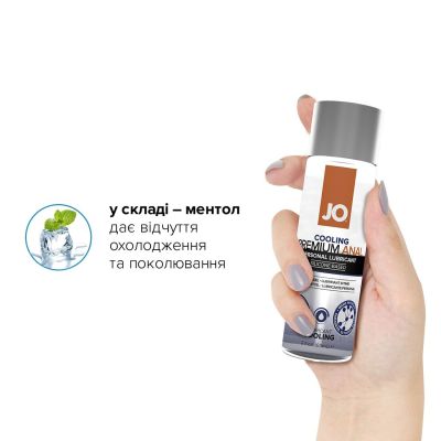 Змазка на силіконовій основі System JO ANAL PREMIUM — COOLING (60 мл)