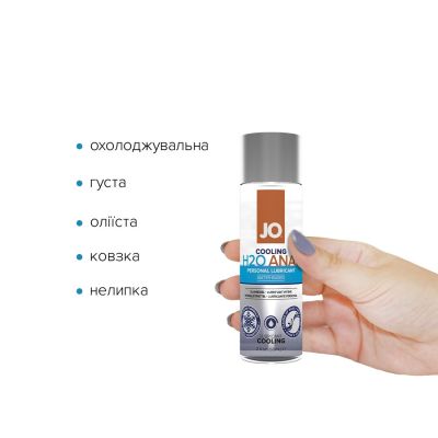 Анальна змазка System JO ANAL H2O — COOLING (60 мл), охолоджувальна, на водній основі