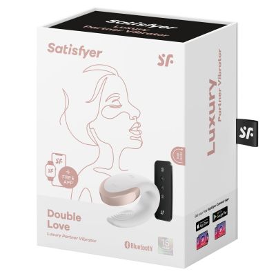 Смартвібратор для пар Satisfyer Double Love (White)