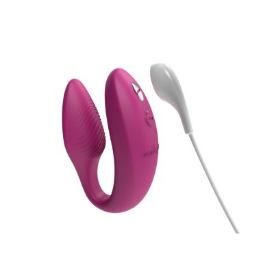 Смартвібратор для пар We-Vibe SYNC 2 Rose, 10 віброрежимів, пульт ДК