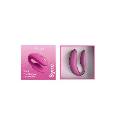 Смартвібратор для пар We-Vibe SYNC 2 Rose, 10 віброрежимів, пульт ДК