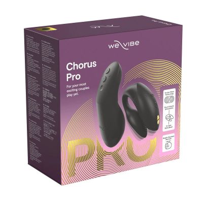 Смарт-вібратор для пар We-Vibe Chorus Pro Satin Black