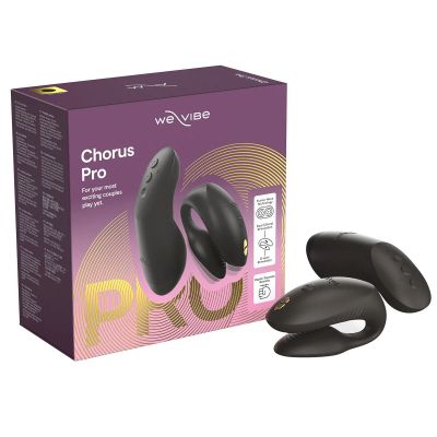 Смарт-вібратор для пар We-Vibe Chorus Pro Satin Black