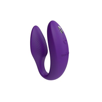 Смартвібратор для пар We-Vibe SYNC 2 Purple, 10 віброрежимів, пульт ДК