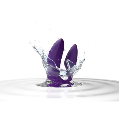 Смартвібратор для пар We-Vibe SYNC 2 Purple, 10 віброрежимів, пульт ДК