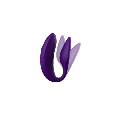 Смартвібратор для пар We-Vibe SYNC 2 Purple, 10 віброрежимів, пульт ДК