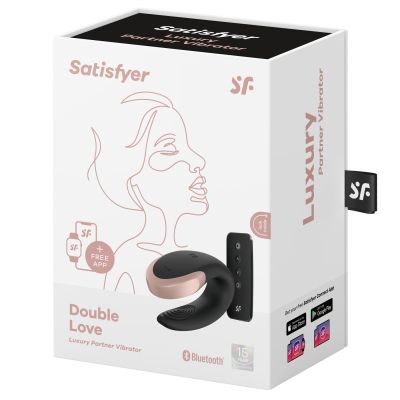Смартвібратор для пар Satisfyer Double Love (Black)