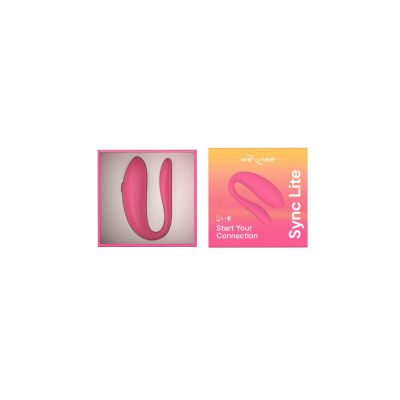 Смартвібратор для пар We-Vibe SYNC Lite Pink, 10 віброрежимів, можна поєднувати з проникним сексом