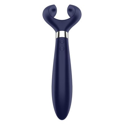 Вібратор для пар Satisfyer Endless Fun Blue, три мотори, багатофункціональний
