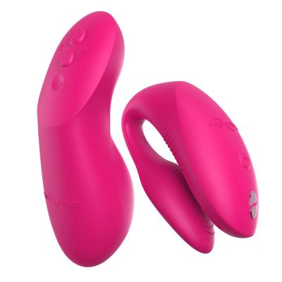 Смарт-вібратор для пар We-Vibe Chorus Pro Electric Pink Смарт-вібратор для пар We-Vibe Chorus Pro Electric Pink