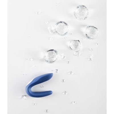 Вібратор для пар Satisfyer Double Whale із двома моторчиками