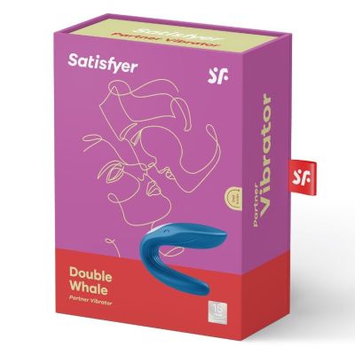 Вібратор для пар Satisfyer Double Whale із двома моторчиками