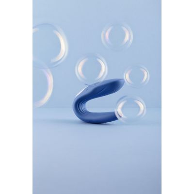 Вібратор для пар Satisfyer Double Whale із двома моторчиками