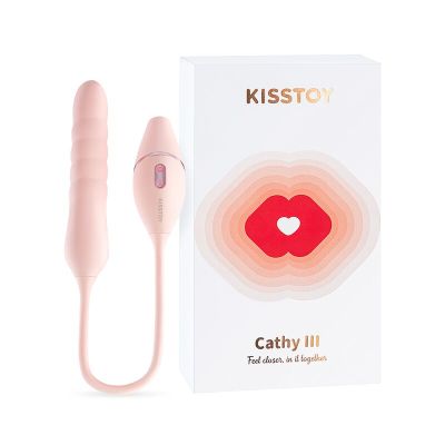 Пульсатор з вакуумним стимулятором KISSTOY Cathy III Pink Пульсатор з вакуумним стимулятором KISSTOY Cathy III Pink