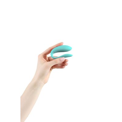 Смартвібратор для пар We-Vibe Sync Lite Aqua, 10 віброрежимів, можна поєднувати з проникним сексом