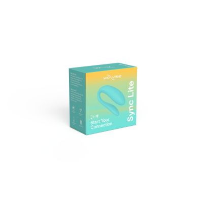 Смартвібратор для пар We-Vibe Sync Lite Aqua, 10 віброрежимів, можна поєднувати з проникним сексом