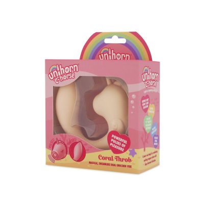 Вібратор-єдиноріжка Unihorn - C Horse - Coral Throb, вагінально-кліторальна стимуляція Вібратор-єдиноріжка Unihorn - C Horse - Coral Throb, вагінально-кліторальна стимуляція