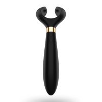 Вібратор для пар Satisfyer Endless Fun Black, три мотори, багатофункціональний Вібратор для пар Satisfyer Endless Fun Black, три мотори, багатофункціональний