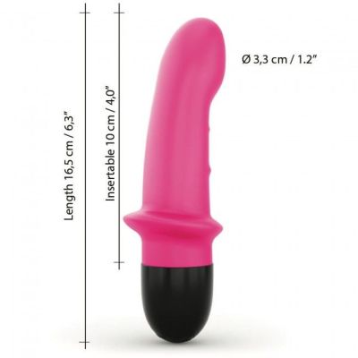 Вібратор Dorcel Mini Lover Magenta 2.0 перезаряджуваний, для зони G і масажу простати Вібратор Dorcel Mini Lover Magenta 2.0 перезаряджуваний, для зони G і масажу простати