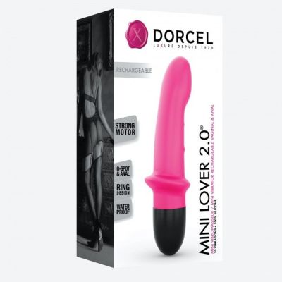 Вібратор Dorcel Mini Lover Magenta 2.0 перезаряджуваний, для зони G і масажу простати Вібратор Dorcel Mini Lover Magenta 2.0 перезаряджуваний, для зони G і масажу простати