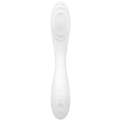 Вібратор із перлинною стимуляцією зони G Satisfyer Rrrolling Pleasure White