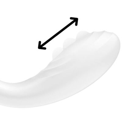 Вібратор із перлинною стимуляцією зони G Satisfyer Rrrolling Pleasure White