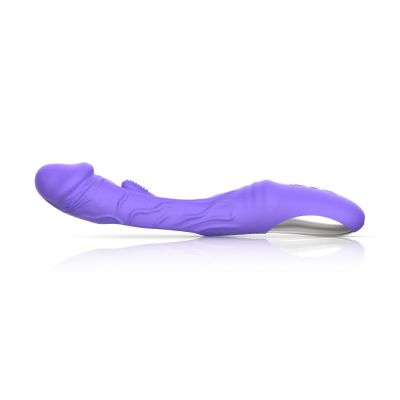 Вібратор Good Vibes Only - Flax Vibrating Dildo with G-Spot Stimulator