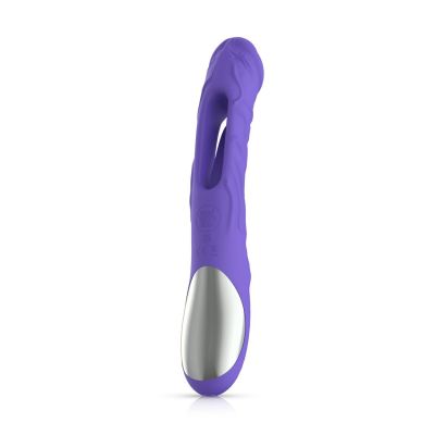 Вібратор Good Vibes Only - Flax Vibrating Dildo with G-Spot Stimulator
