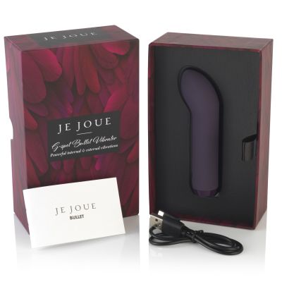 Преміальний вібратор Je Joue — G-Spot Bullet Vibrator Purple із глибокою вібрацією Преміальний вібратор Je Joue — G-Spot Bullet Vibrator Purple із глибокою вібрацією