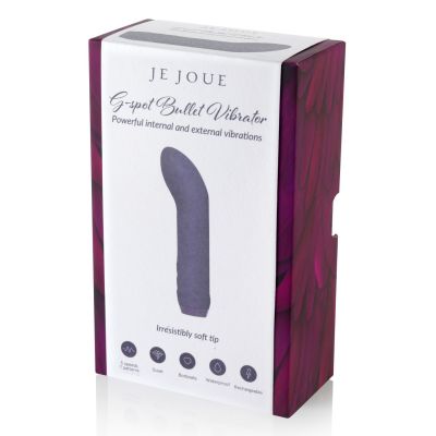 Преміальний вібратор Je Joue — G-Spot Bullet Vibrator Purple із глибокою вібрацією Преміальний вібратор Je Joue — G-Spot Bullet Vibrator Purple із глибокою вібрацією