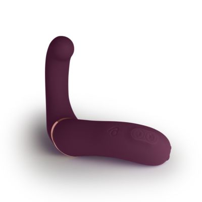 Вібратор Rocks Off Gemini Burgundy Вібратор Rocks Off Gemini Burgundy