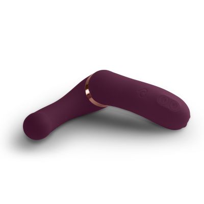 Вібратор Rocks Off Gemini Burgundy Вібратор Rocks Off Gemini Burgundy