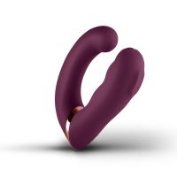 Вібратор Rocks Off Gemini Burgundy Вібратор Rocks Off Gemini Burgundy