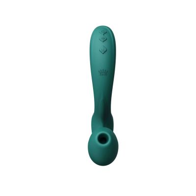 Вібратор-пульсатор з вакуумною насадкою Zalo – Talis G-Spot PulseWave Vibrator Turquoise Green Вібратор-пульсатор з вакуумною насадкою Zalo – Talis G-Spot PulseWave Vibrator Turquoise Green