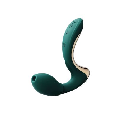 Вібратор-пульсатор з вакуумною насадкою Zalo – Talis G-Spot PulseWave Vibrator Turquoise Green Вібратор-пульсатор з вакуумною насадкою Zalo – Talis G-Spot PulseWave Vibrator Turquoise Green