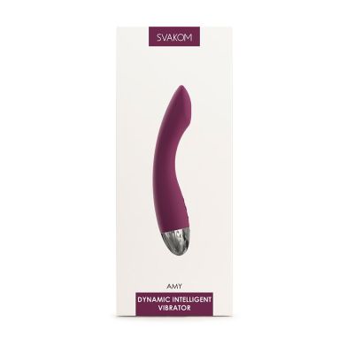 Вібратор для зони G з інтелектуальним режимом Svakom Amy Violet