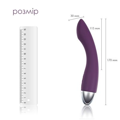 Вібратор для зони G з інтелектуальним режимом Svakom Amy Violet