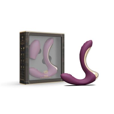 Вібратор-пульсатор з вакуумною насадкою Zalo – Talis G-Spot PulseWave Vibrator Velvet Purple Вібратор-пульсатор з вакуумною насадкою Zalo – Talis G-Spot PulseWave Vibrator Velvet Purple