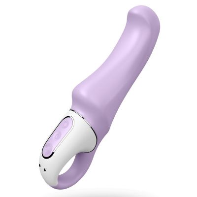 Потужний вібратор Satisfyer Vibes Charming Smile із гнучким стовбуром, литий силікон, 12 режимів