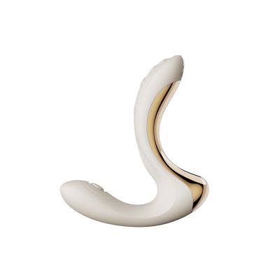 Вібратор-пульсатор з вакуумною насадкою Zalo – Talis G-Spot PulseWave Vibrator Ivory White Вібратор-пульсатор з вакуумною насадкою Zalo – Talis G-Spot PulseWave Vibrator Ivory White