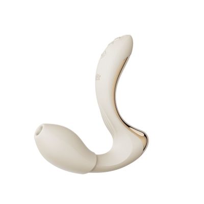Вібратор-пульсатор з вакуумною насадкою Zalo – Talis G-Spot PulseWave Vibrator Ivory White Вібратор-пульсатор з вакуумною насадкою Zalo – Talis G-Spot PulseWave Vibrator Ivory White