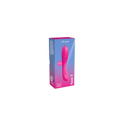 Смартвібратор We-Vibe Rave 2 Twisted Pleasure Pink для зони G та входу в піхву, 2 мотори