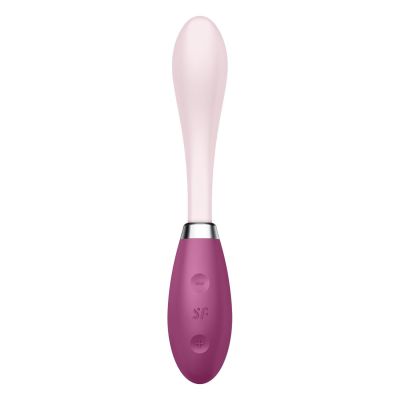 Вібратор Satisfyer G-Spot Flex 3 Red, гнучкий стовбур із фіксацією положення Вібратор Satisfyer G-Spot Flex 3 Red, гнучкий стовбур із фіксацією положення