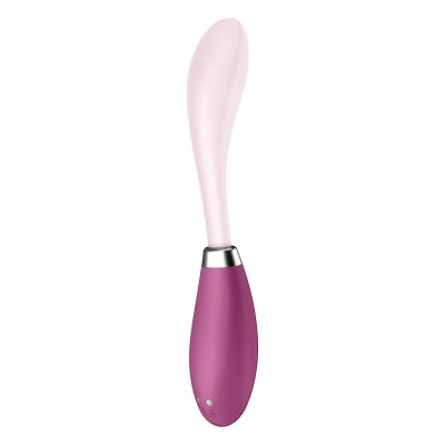 Вібратор Satisfyer G-Spot Flex 3 Red, гнучкий стовбур із фіксацією положення Вібратор Satisfyer G-Spot Flex 3 Red, гнучкий стовбур із фіксацією положення