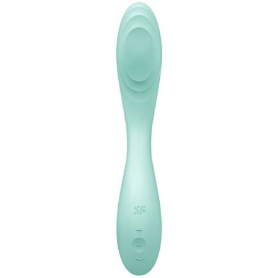 Вібратор із перлинною стимуляцією зони G Satisfyer Rrrolling Pleasure Mint