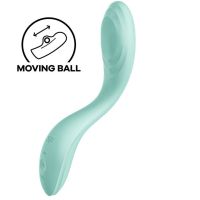 Вібратор із перлинною стимуляцією зони G Satisfyer Rrrolling Pleasure Mint