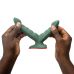 Подвійний фалоімітатор Fun Factory RYDE wild olive, гнучкі стовбури, присоска Подвійний фалоімітатор Fun Factory RYDE wild olive, гнучкі стовбури, присоска